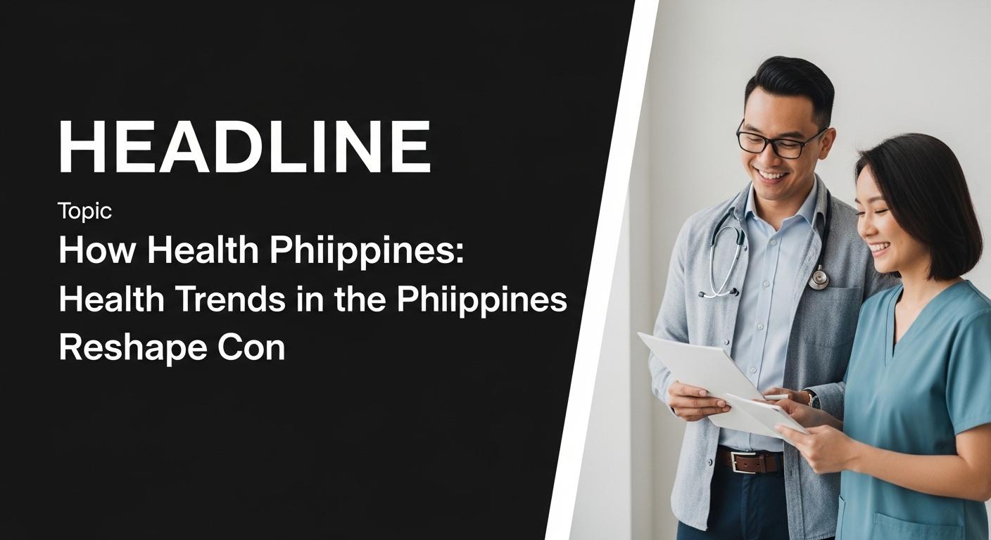 Editorial illustration of health and consumer behavior in the Philippines shopping online