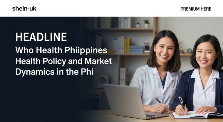 Illustration of Philippine health indicators with hearing health and plant-based food trend visuals.