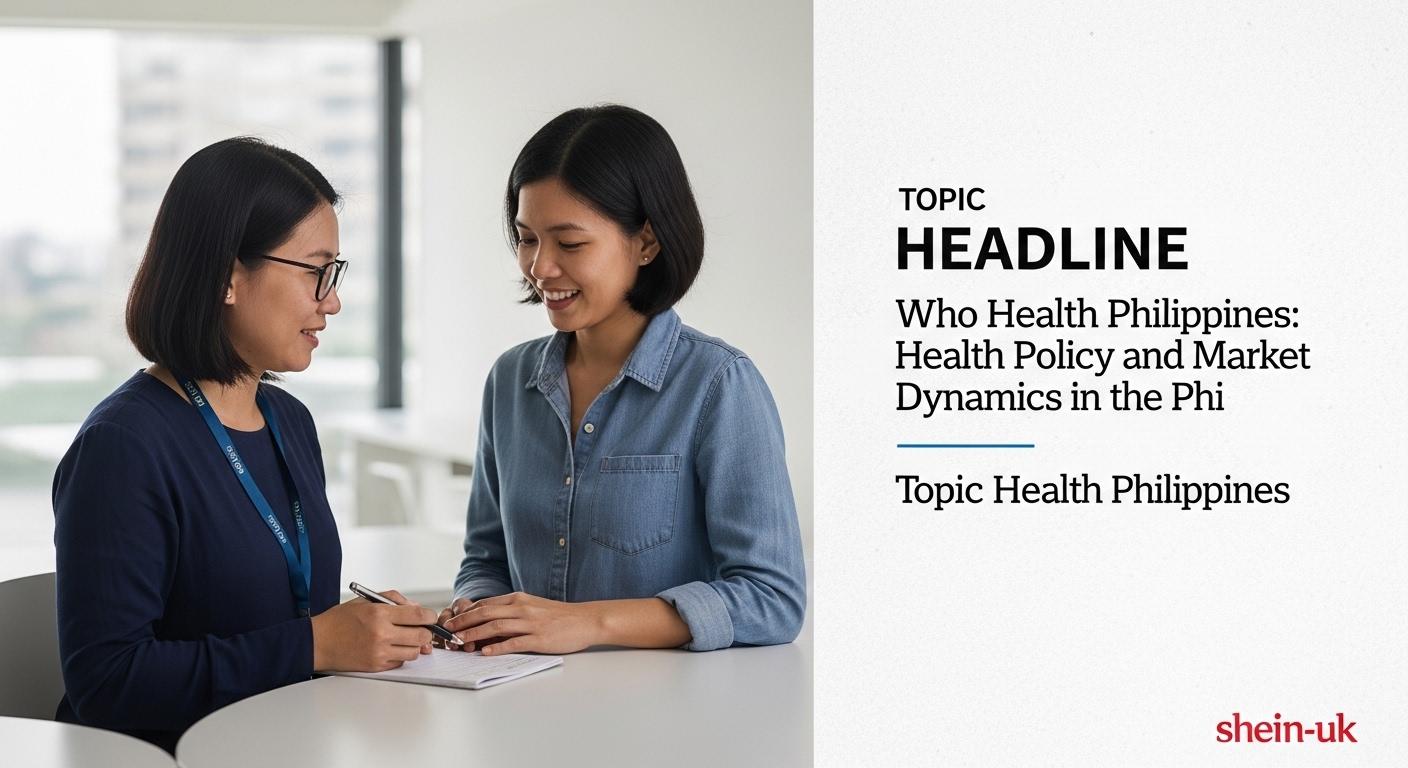 Illustration of Philippine health indicators with hearing health and plant-based food trend visuals.