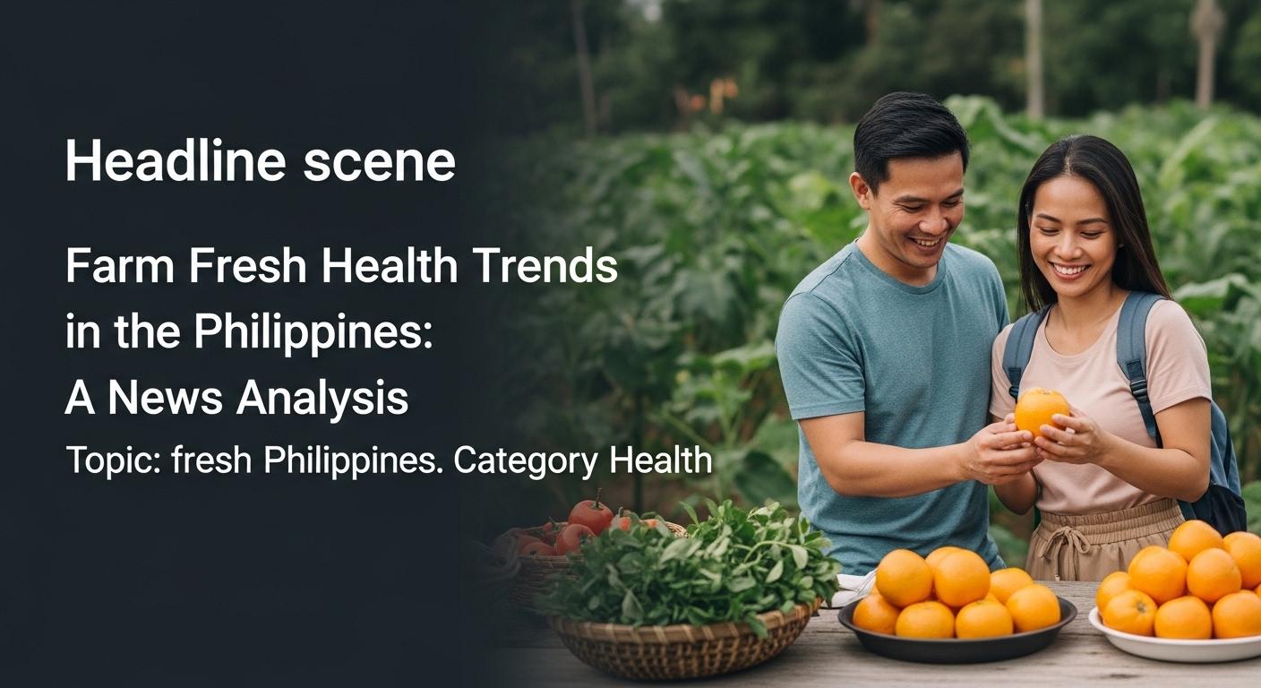 Market stall with farm fresh produce in the Philippines.