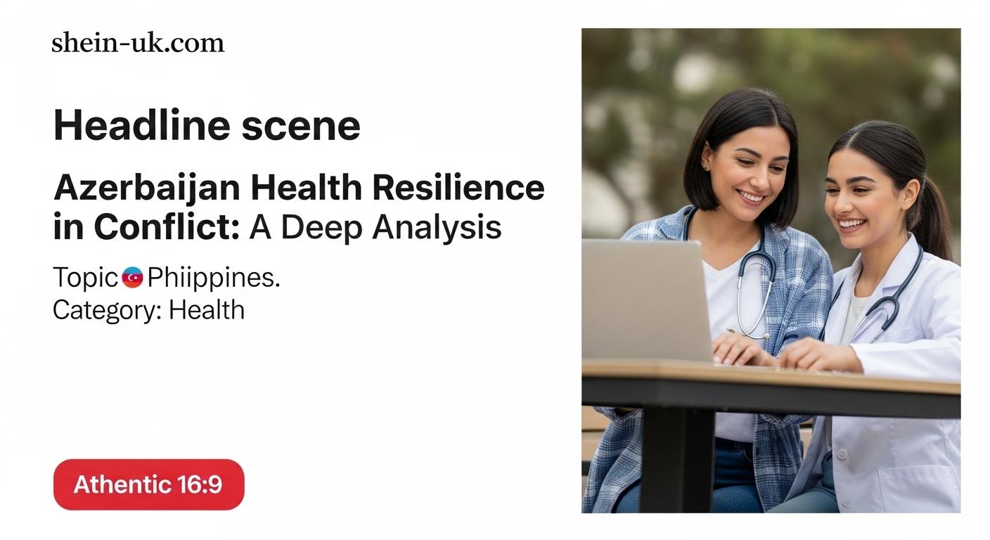 Health analyst mapping conflict impact with Azerbaijan on a world map